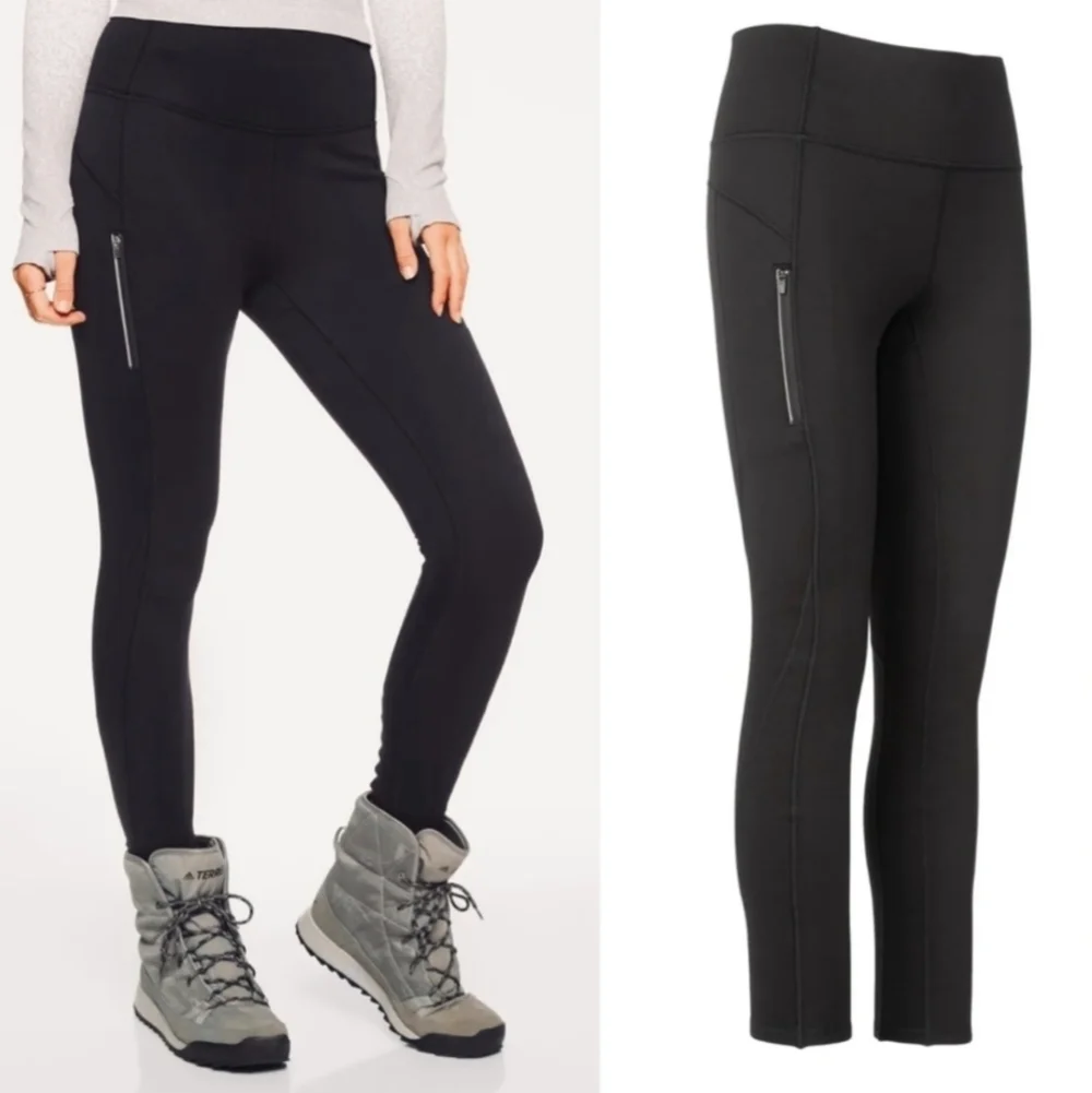 Athleta PrimaLoft Ridge Tights Black Women's Small